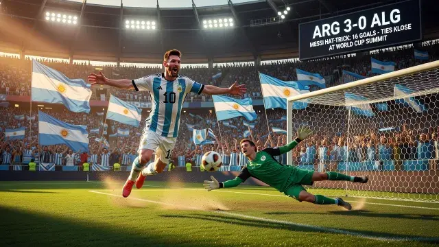Messi Reaches World Cup Scoring Summit With Hat-Trick Against Algeria